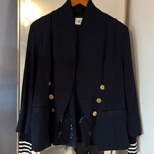 Navy blue blazer